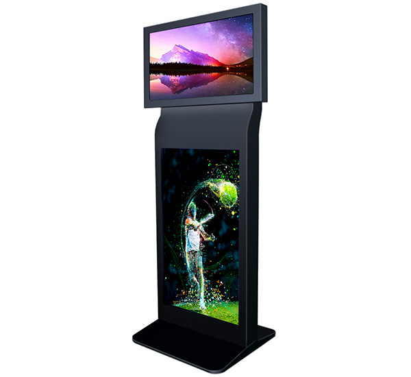 Samsung Dual Screen Stand Alone Digital Signage Advertising