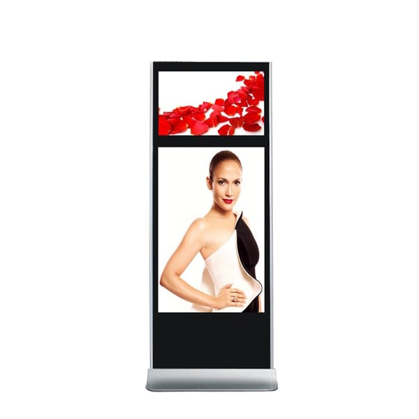 Samsung Stand Alone Dual Screen LCD Advertising Players