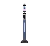 face identification system, hand sanitizer floor stand station