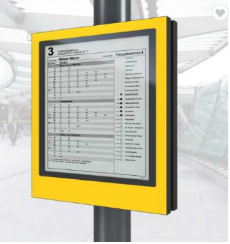 Samsung Smart Bus Stop Schedules and Routes E.Ink Outdoor Screen