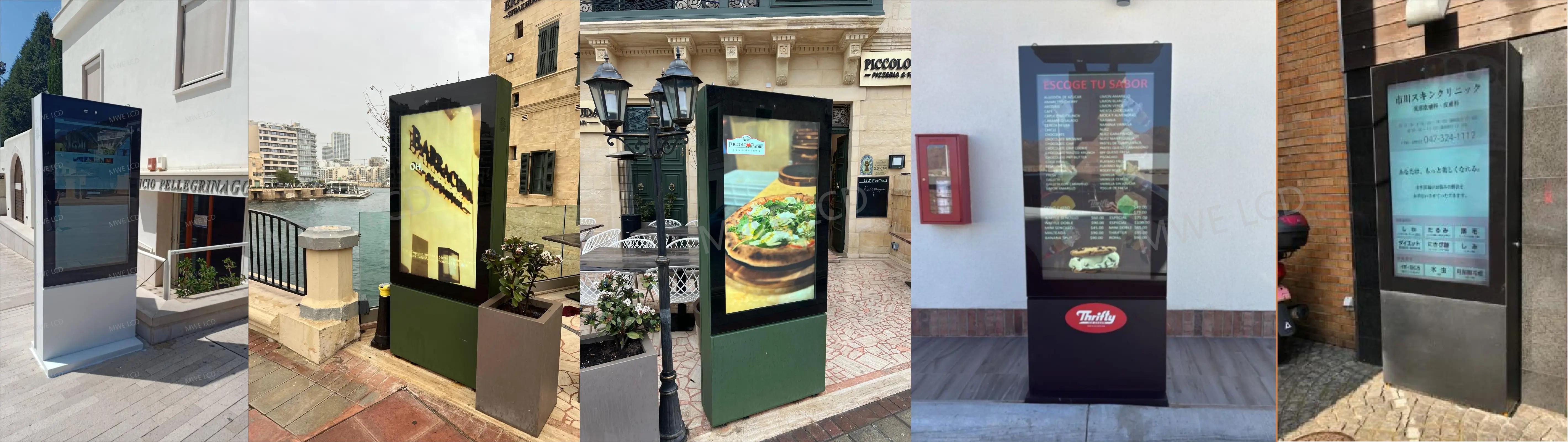 Outdoor digital signage