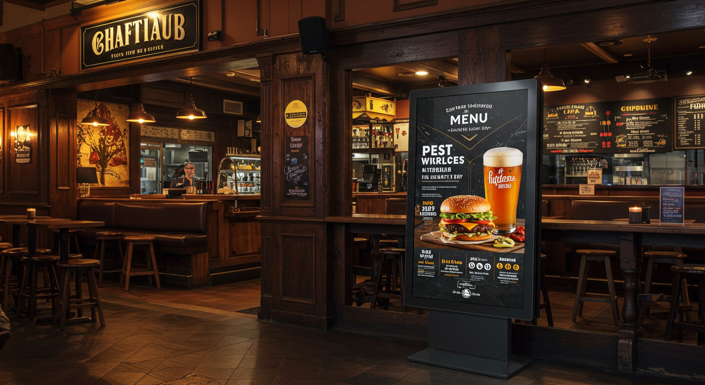 Outdoor digital signage
