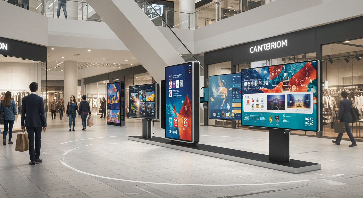 Outdoor digital signage