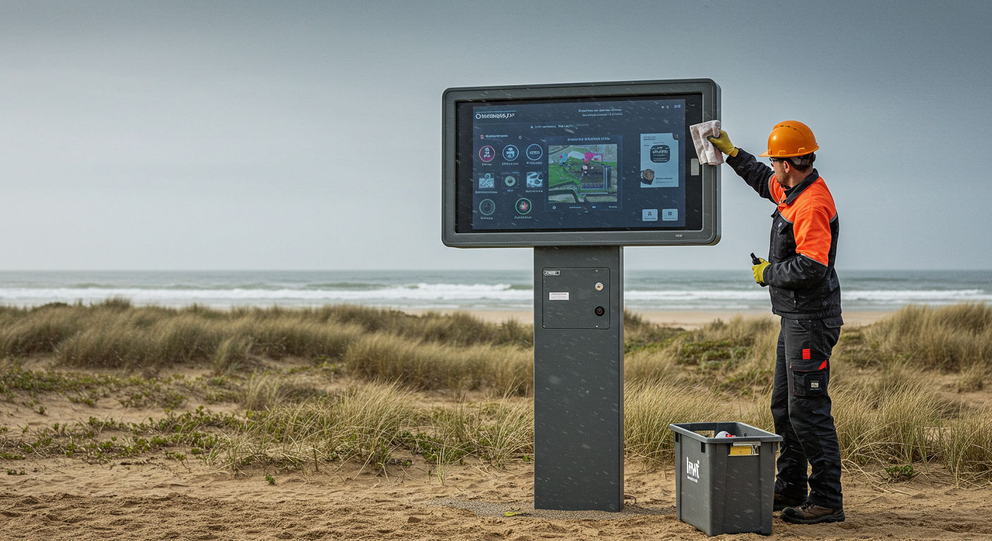 Outdoor digital signage