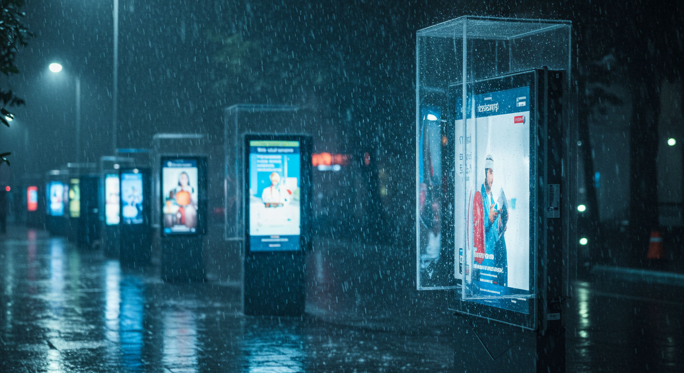 Outdoor digital signage