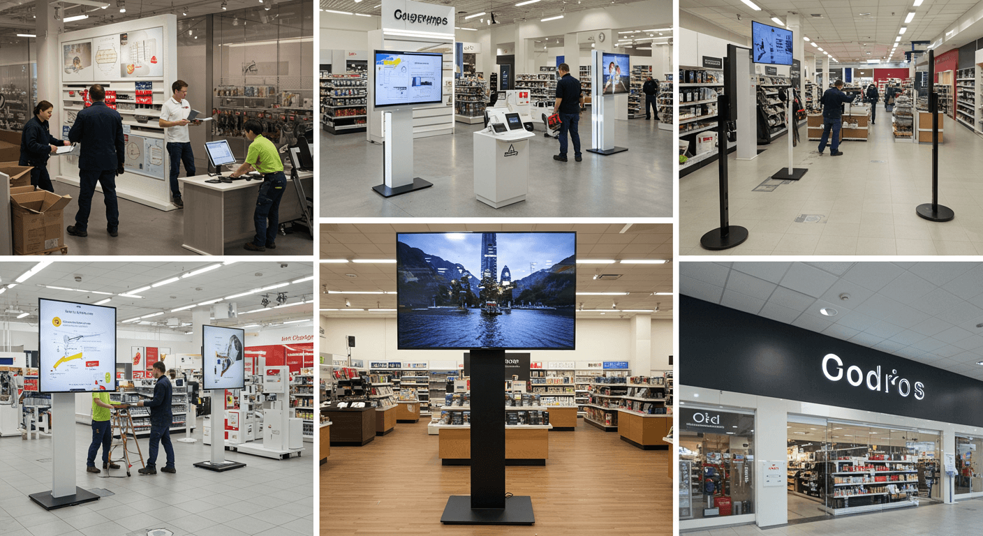 Outdoor digital signage