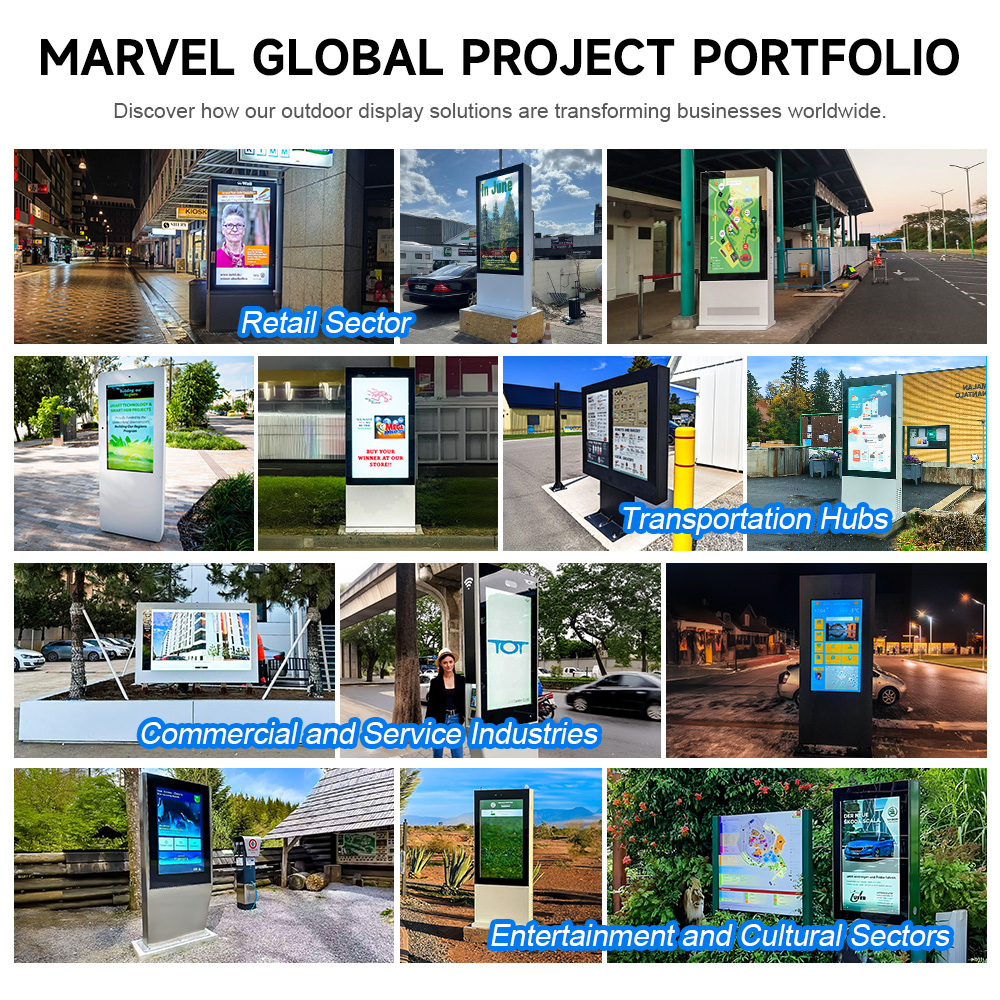 Outdoor digital signage