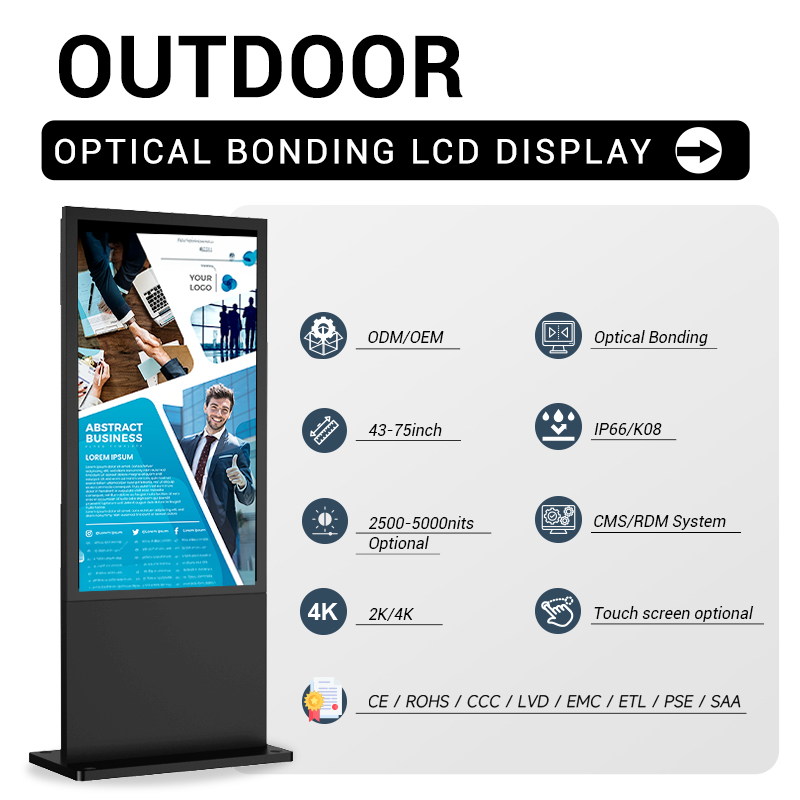Outdoor digital signage