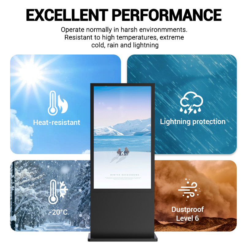 Outdoor digital signage