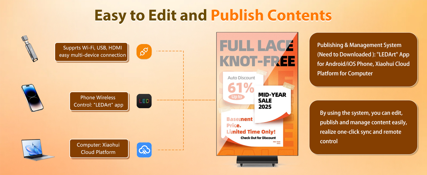 Outdoor digital signage