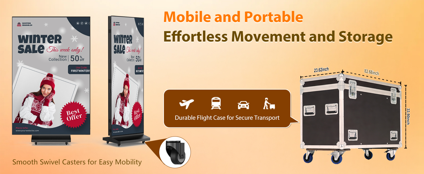 Outdoor digital signage