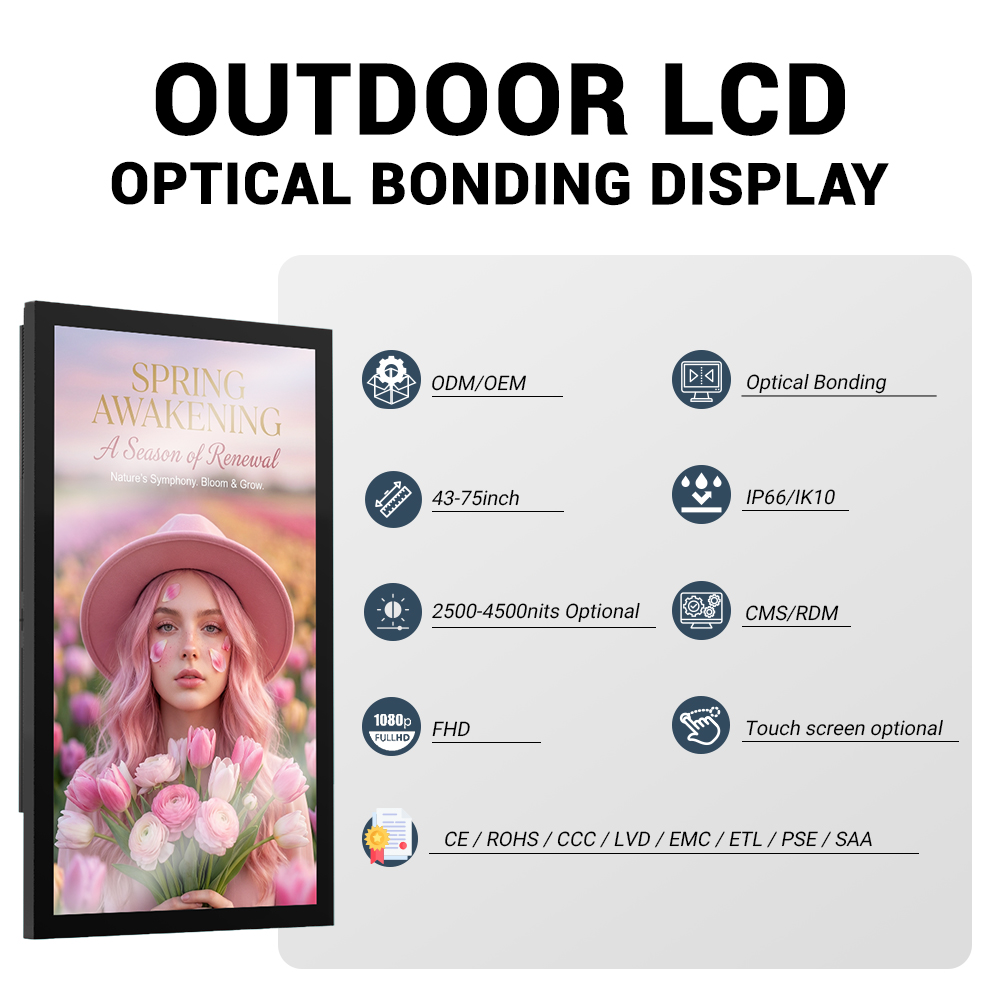 Outdoor digital signage