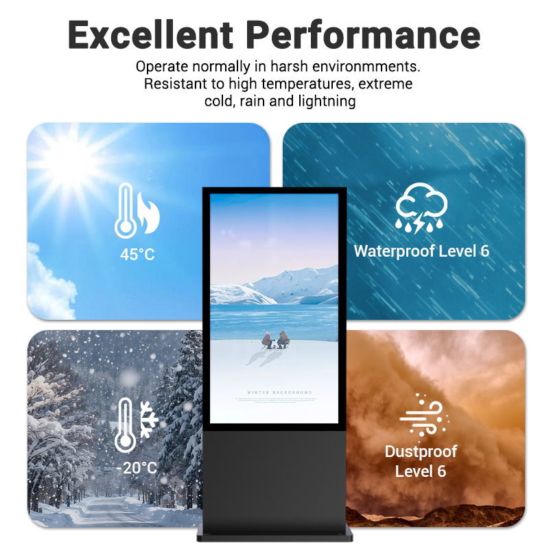 Outdoor digital signage