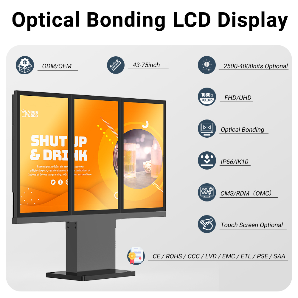 Outdoor digital signage