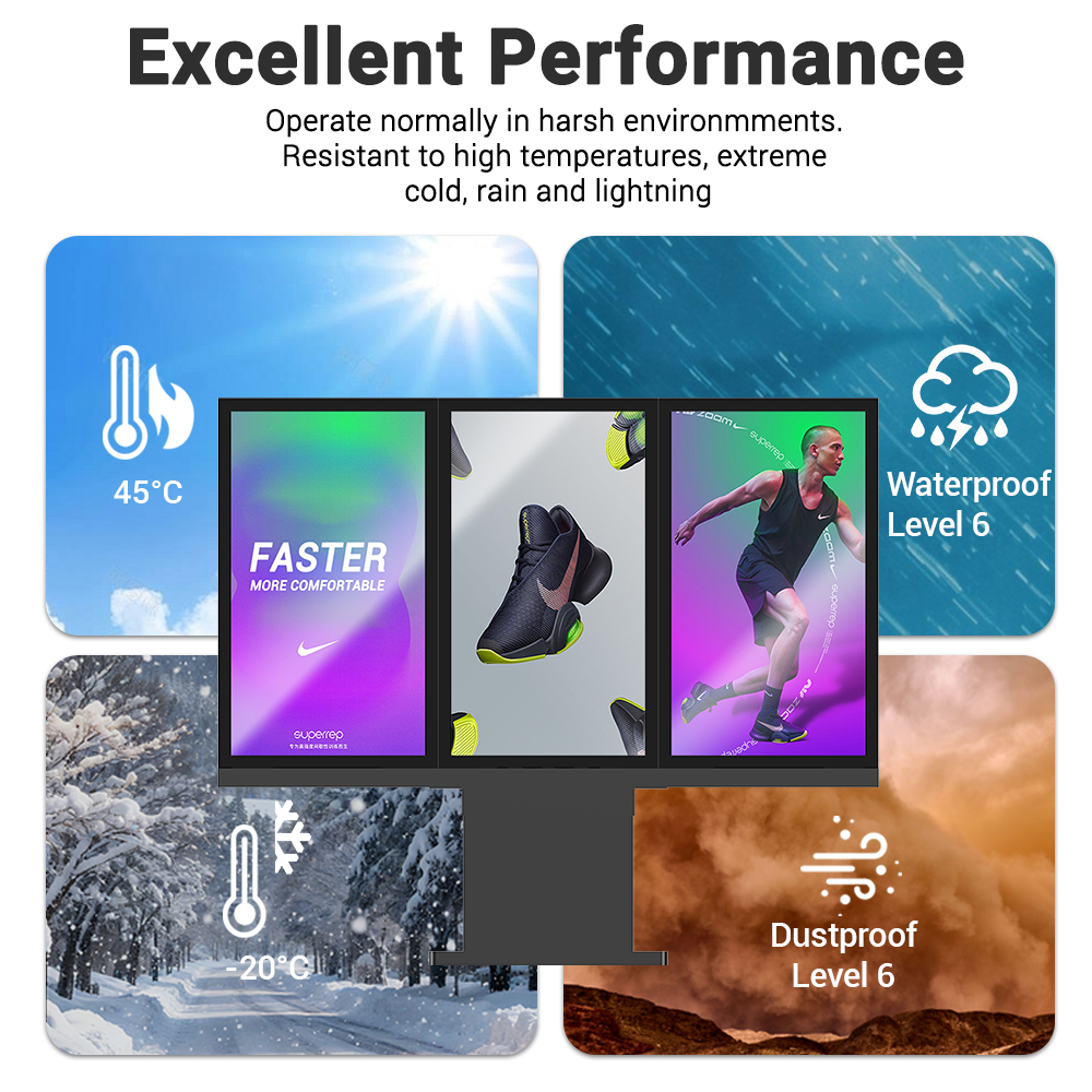 Outdoor digital signage