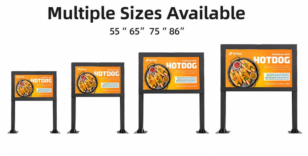 Outdoor digital signage