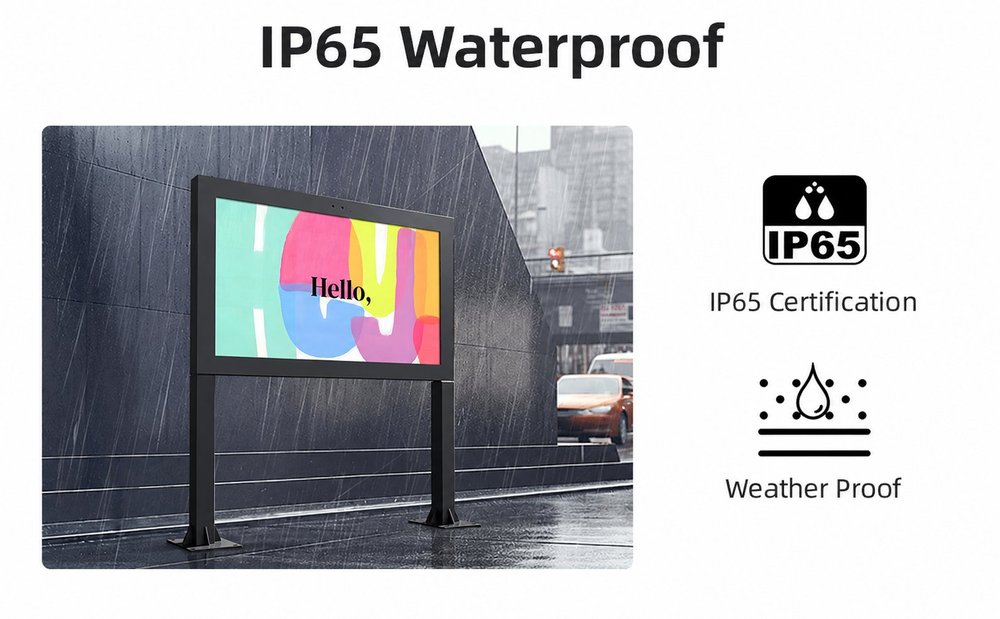 Outdoor digital signage