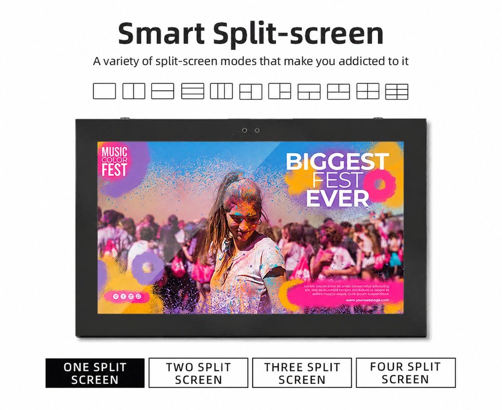 Outdoor digital signage