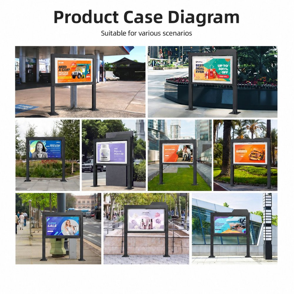 Outdoor digital signage