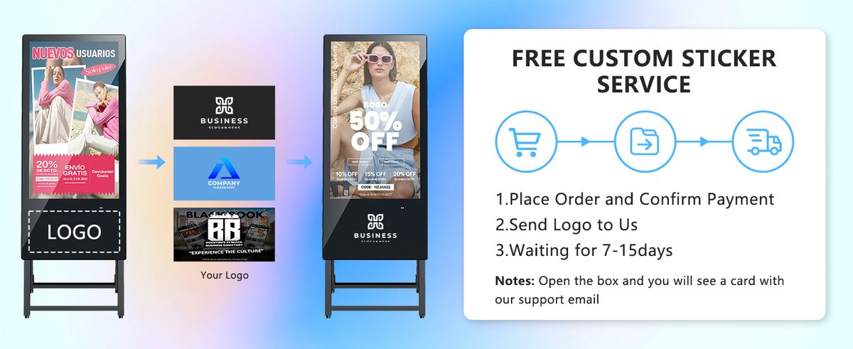 Outdoor digital signage