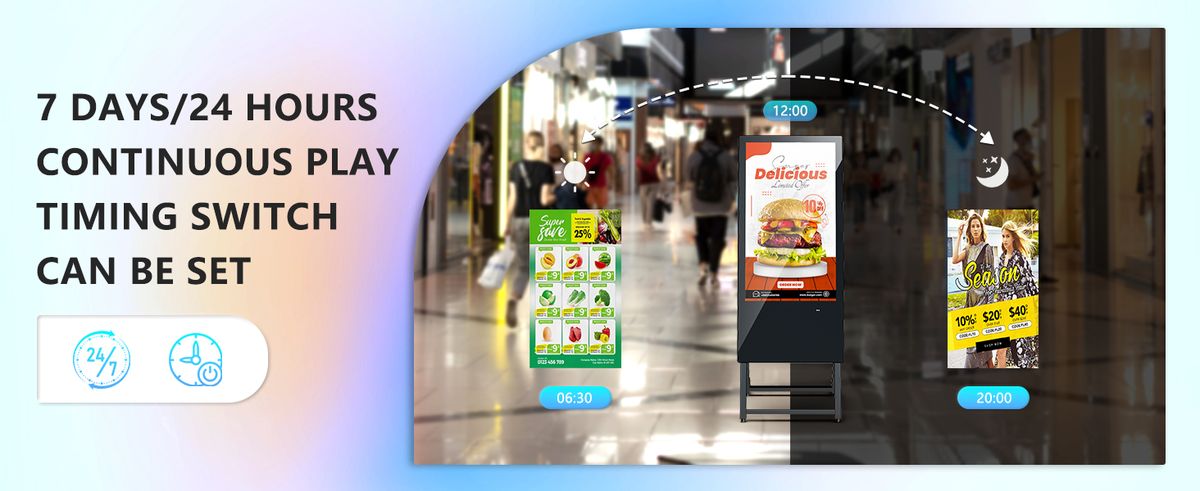 Outdoor digital signage