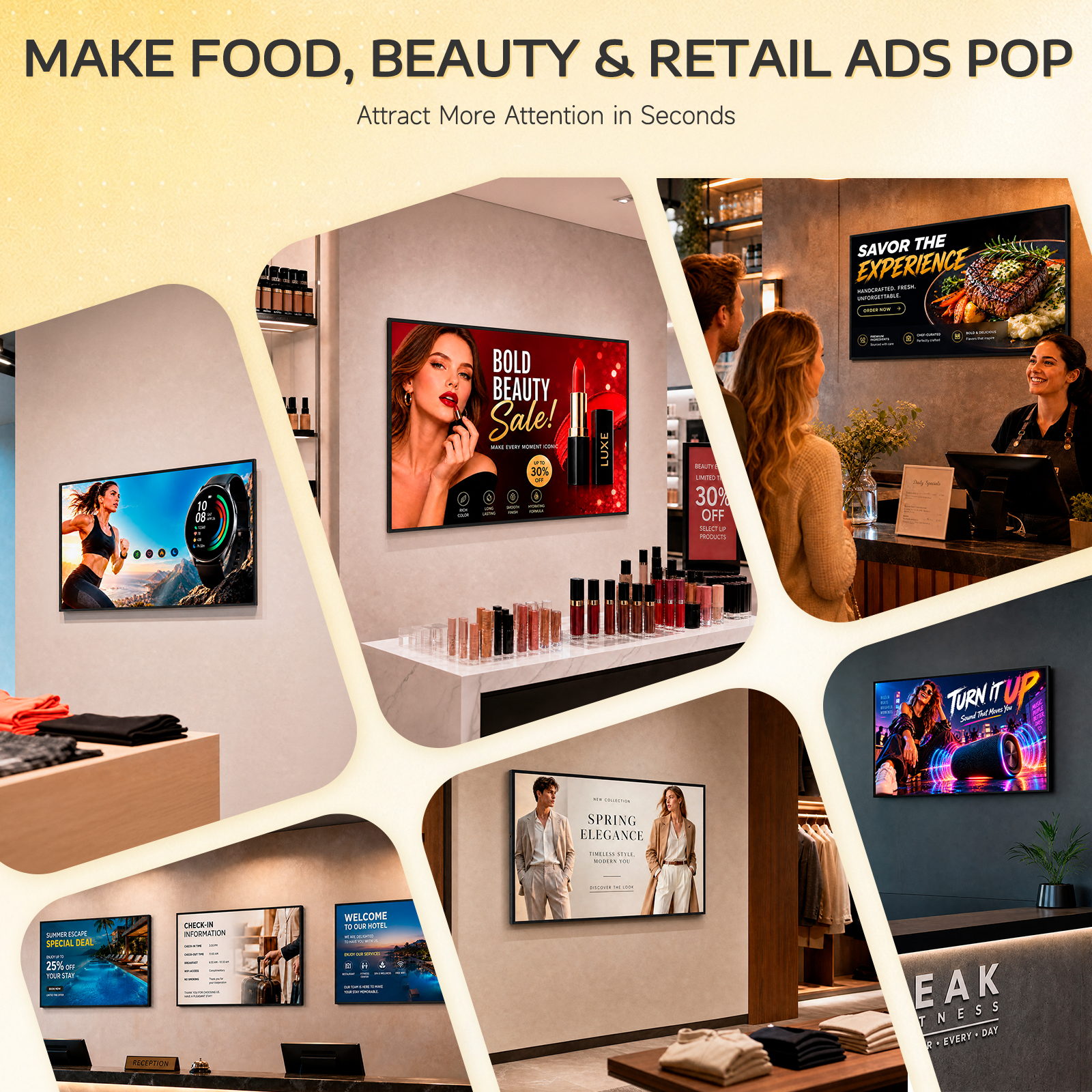 Outdoor digital signage