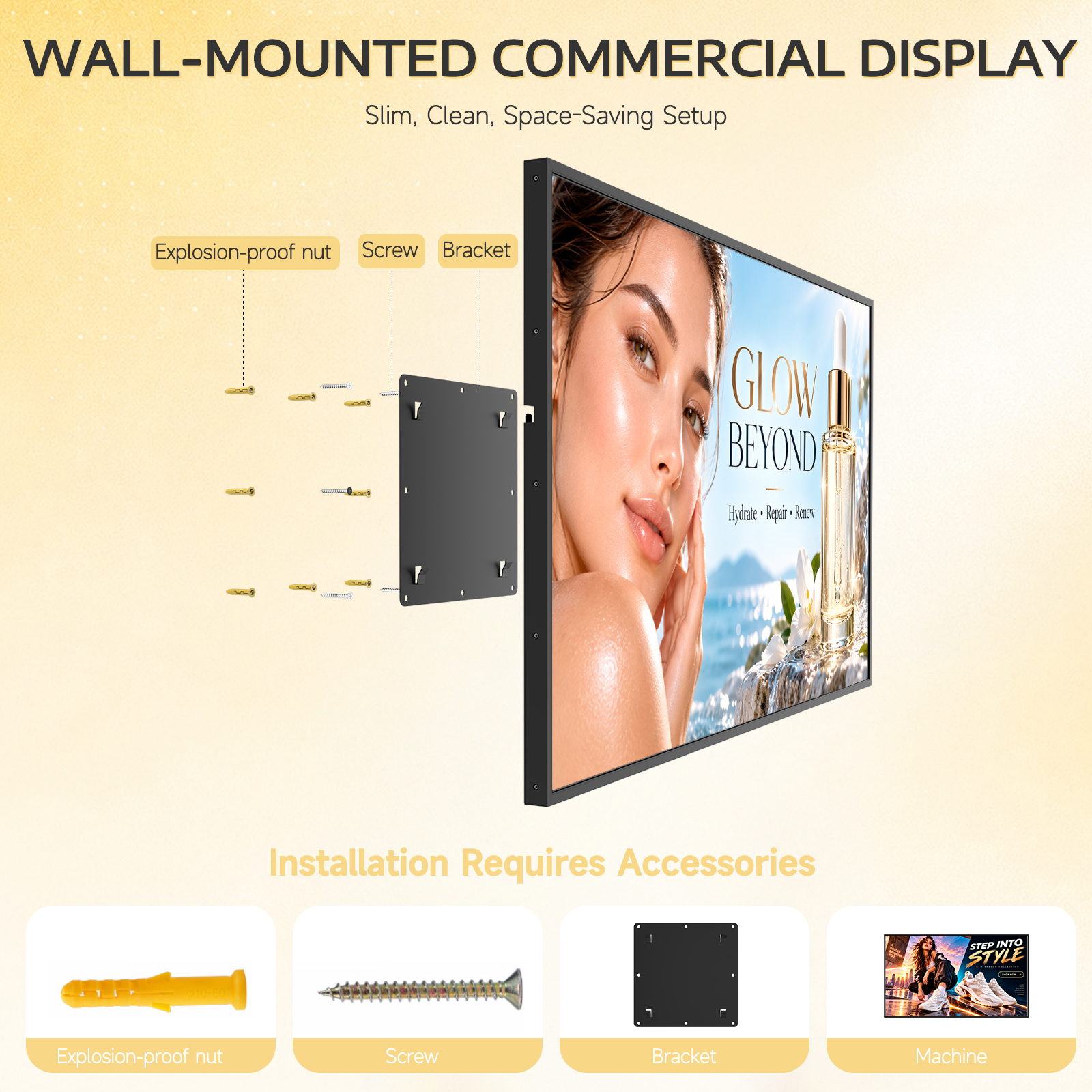 Outdoor digital signage