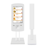 OS System Floor Stand LCD Digital Signage In Restaurant