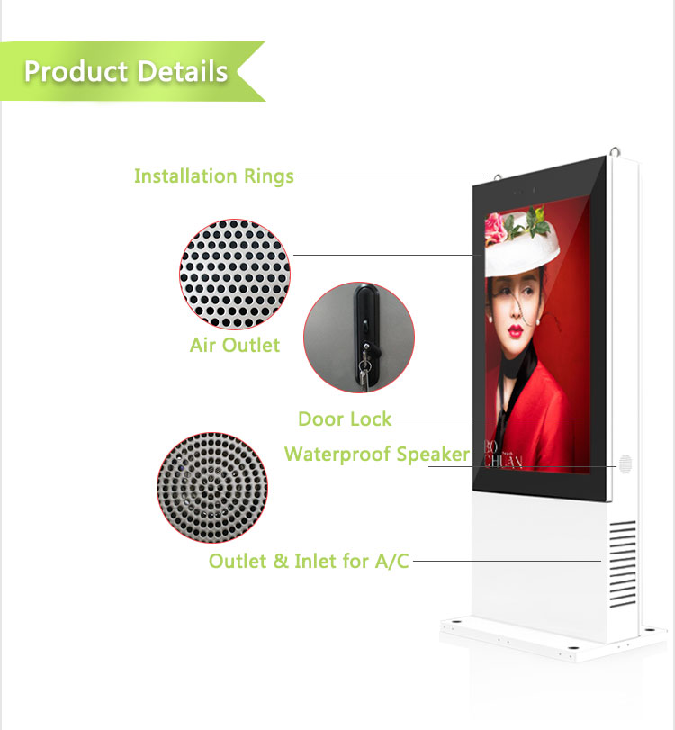 Outdoor digital signage