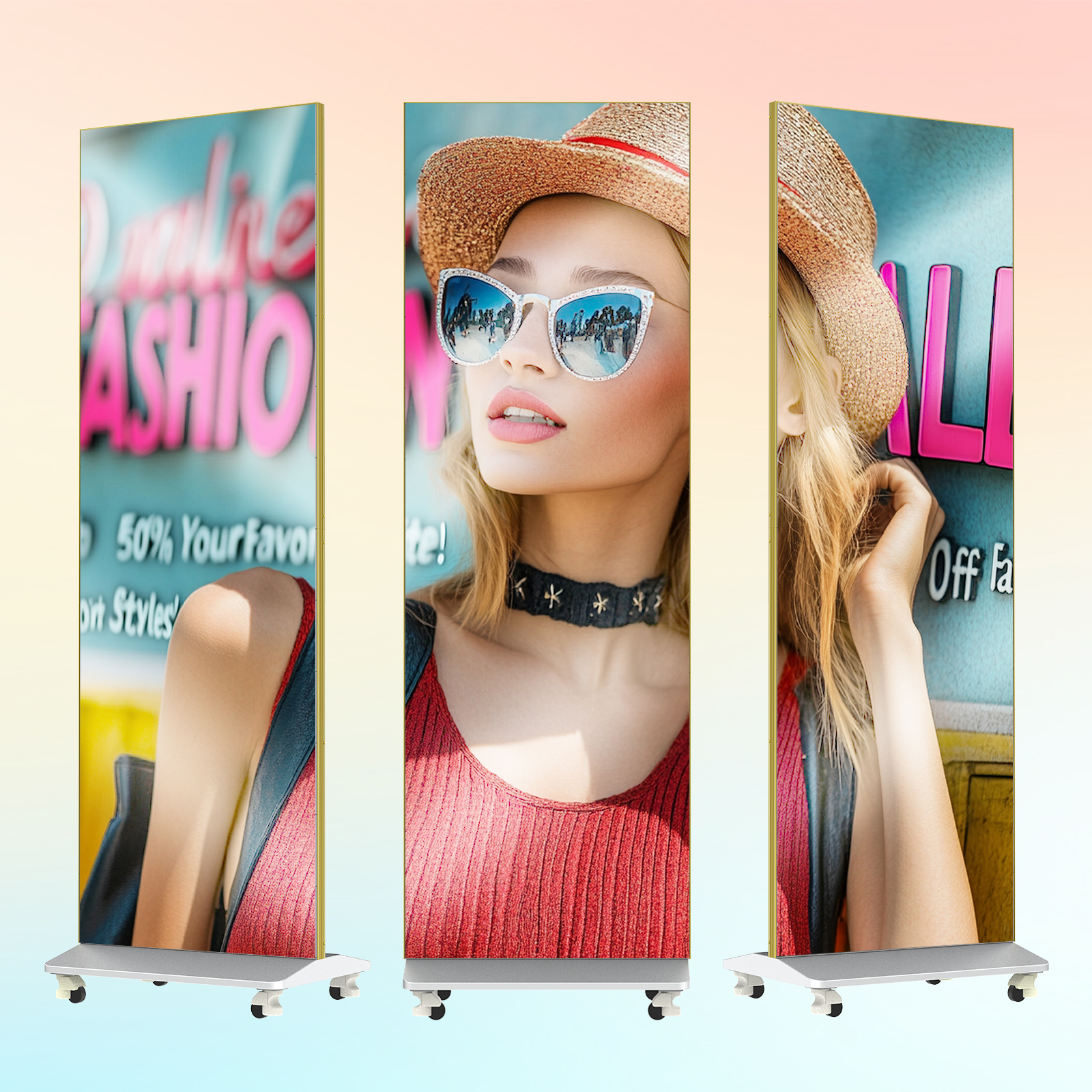 Outdoor digital signage