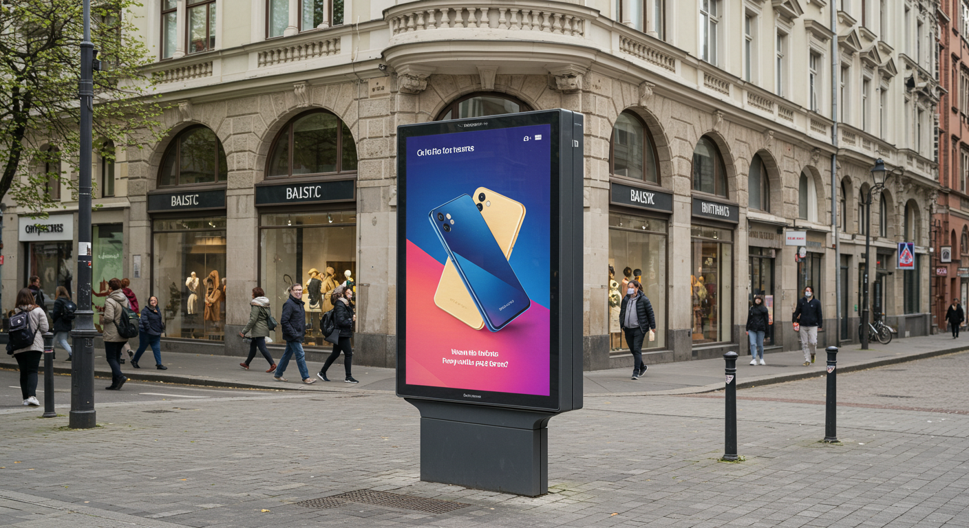 Outdoor digital signage