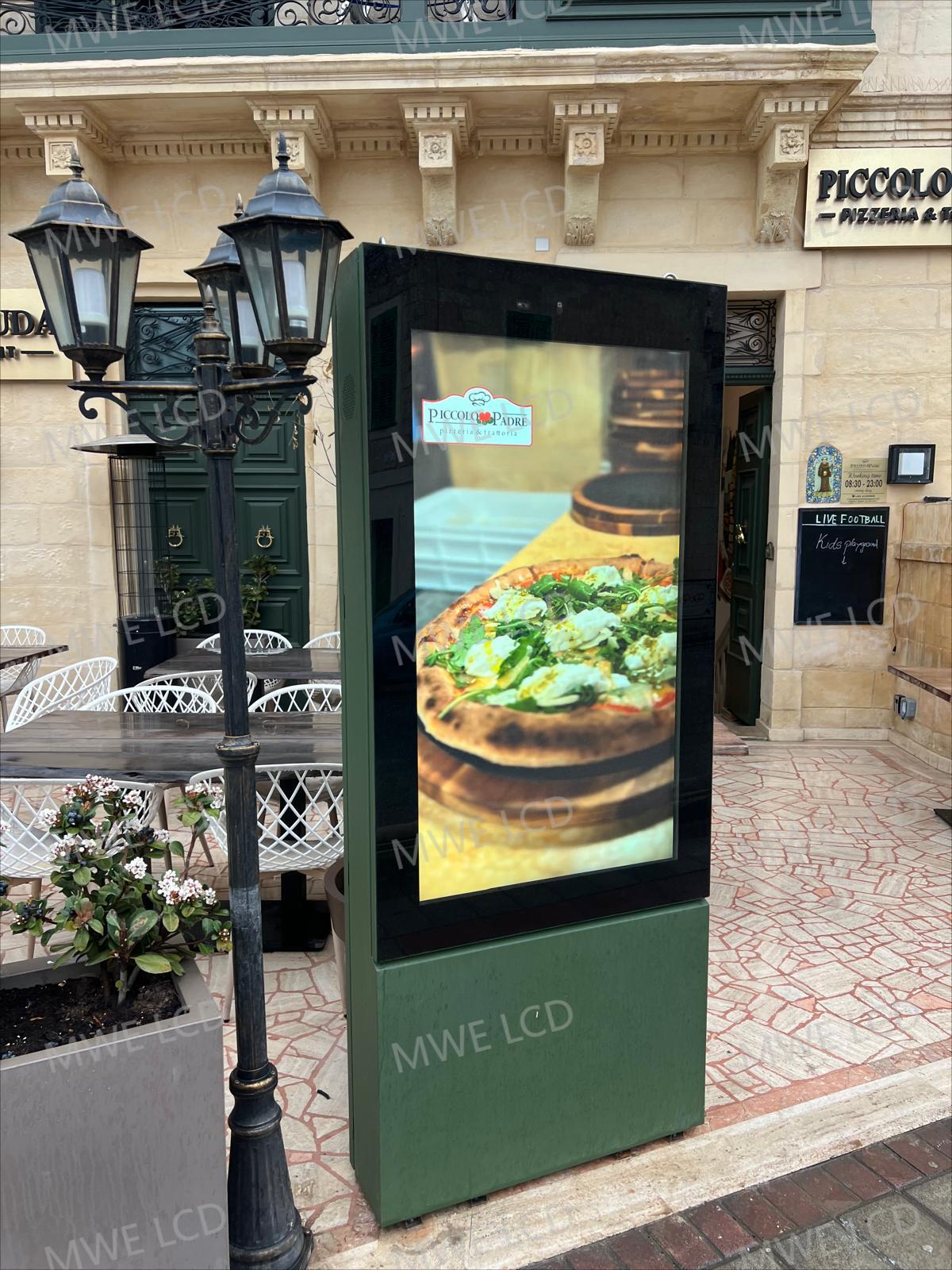Outdoor digital signage