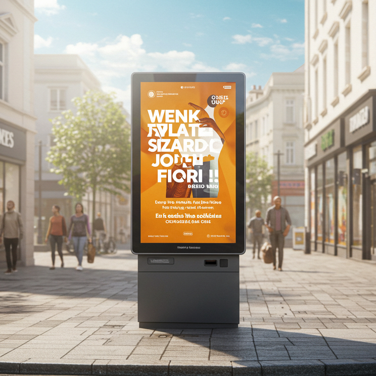 Outdoor digital signage