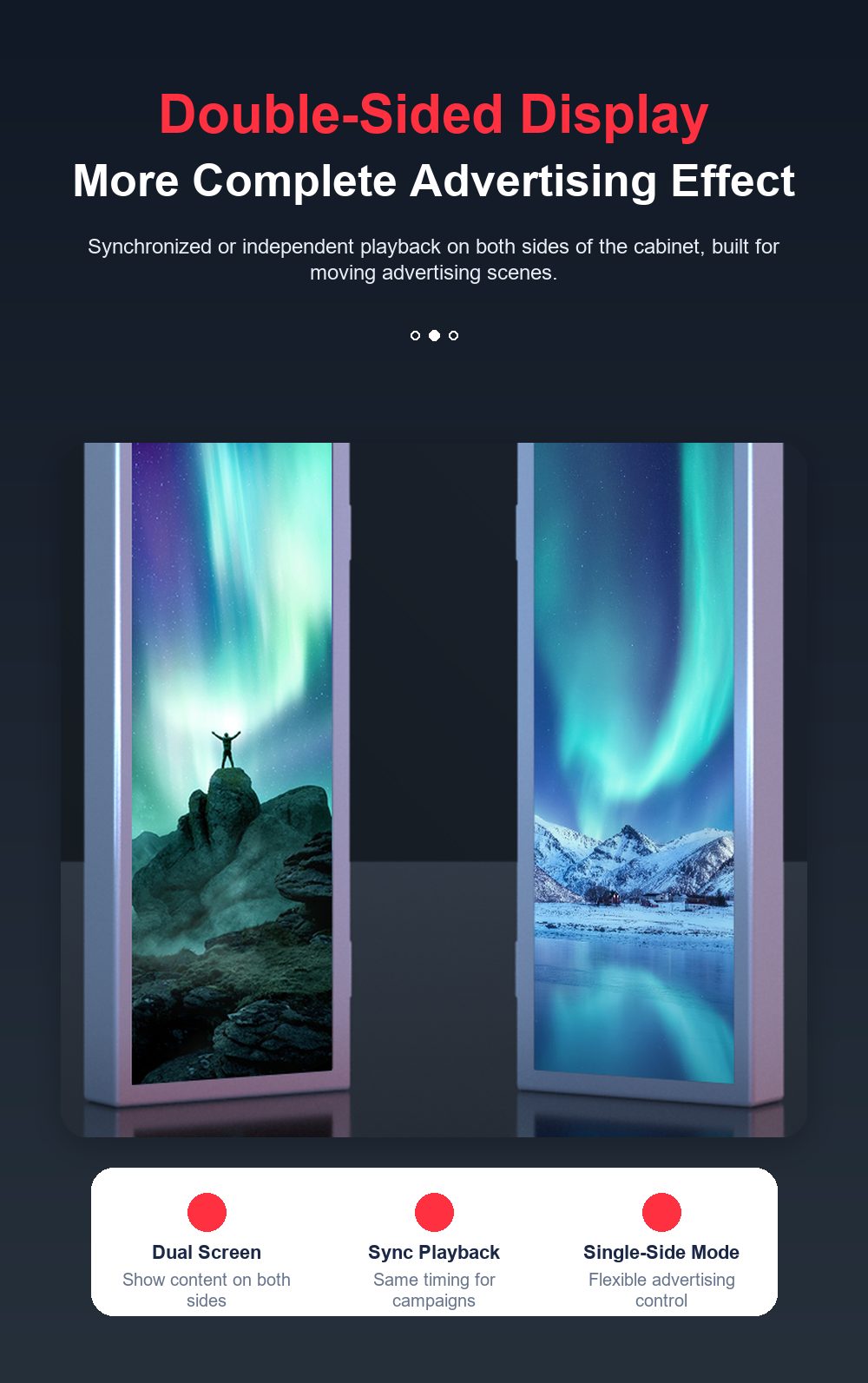 Outdoor digital signage