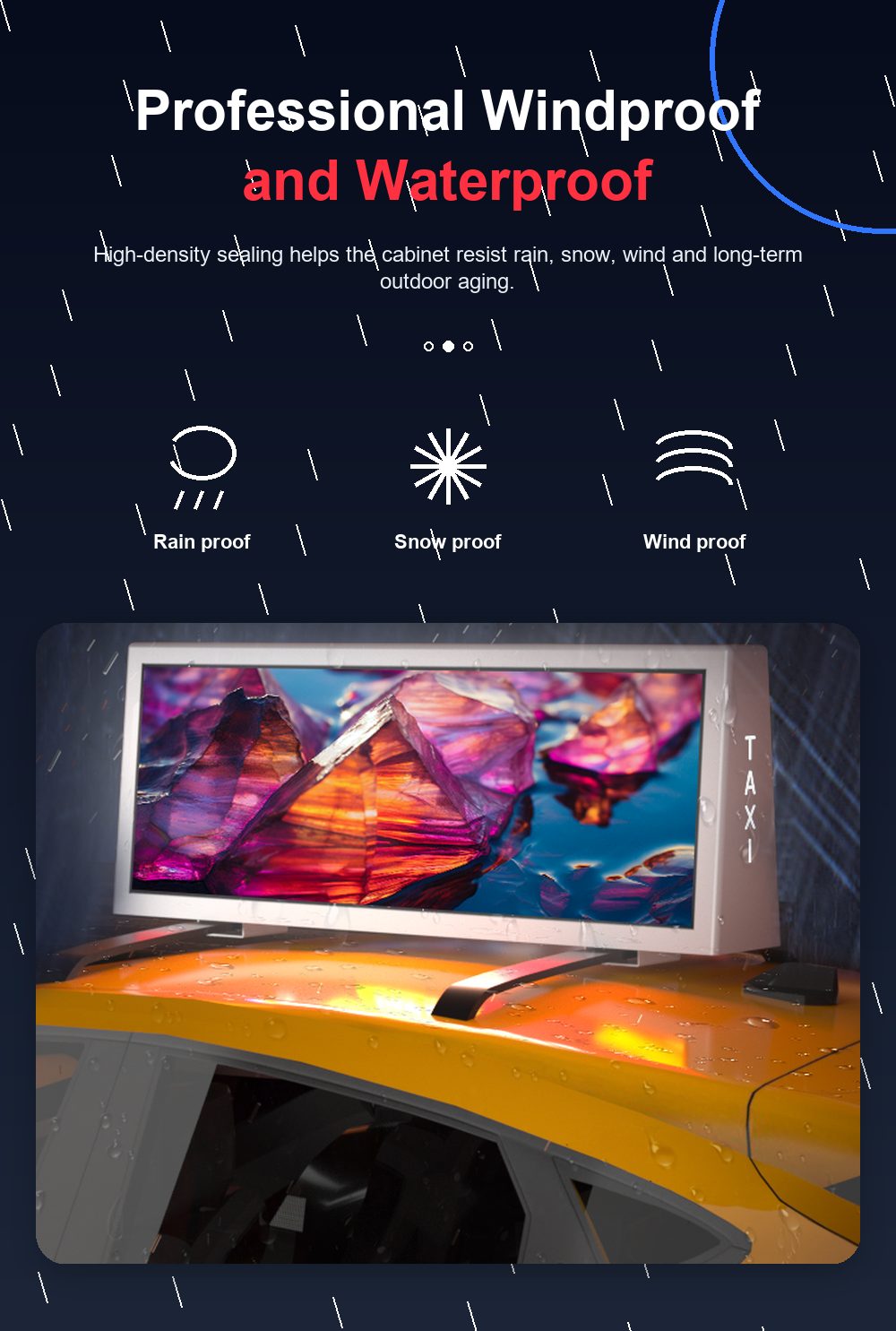 Outdoor digital signage