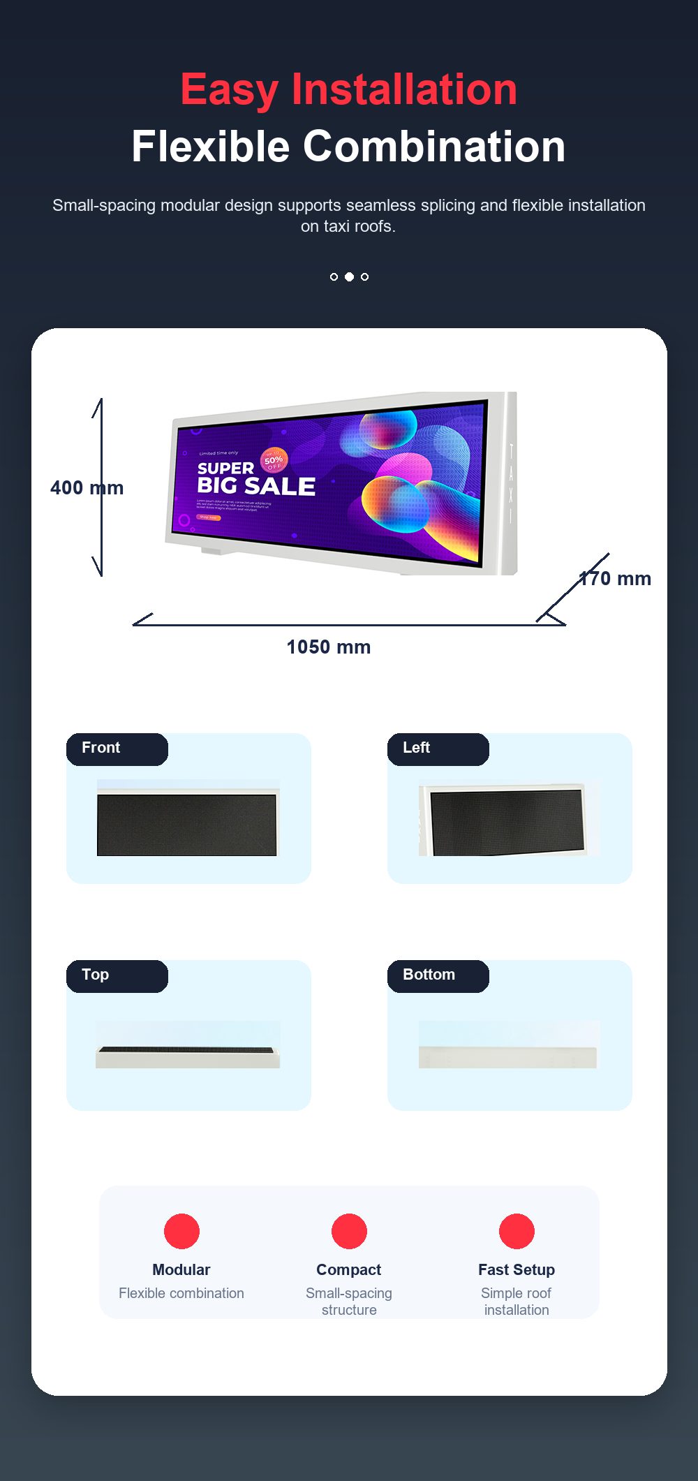 Outdoor digital signage