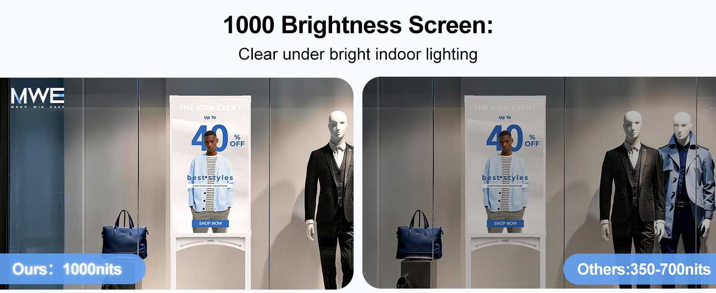 Outdoor digital signage