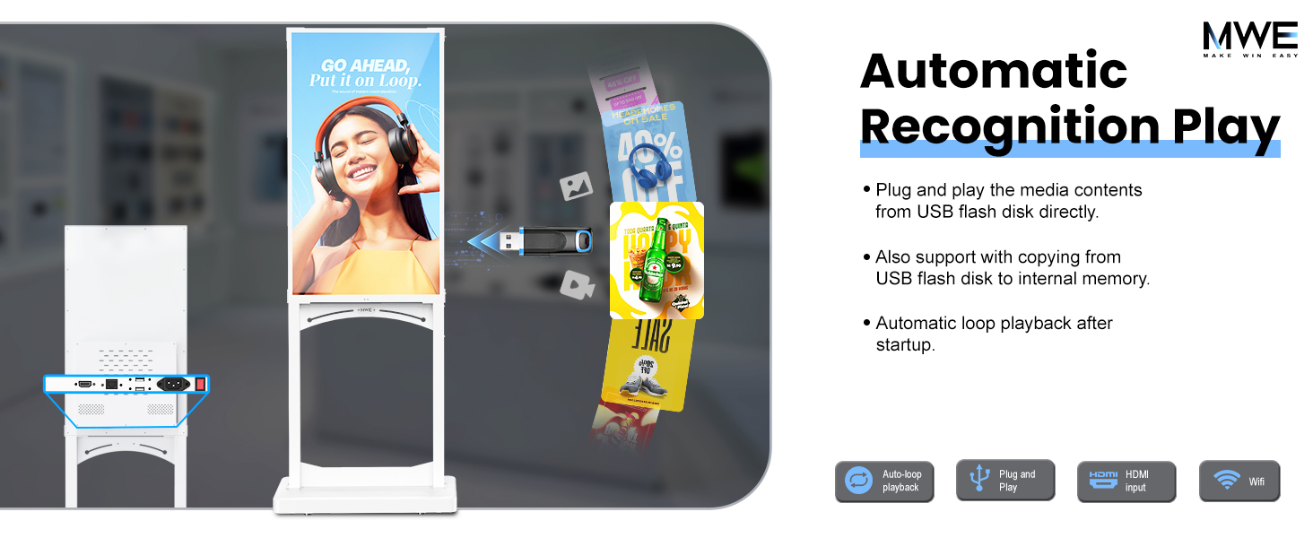 Outdoor digital signage