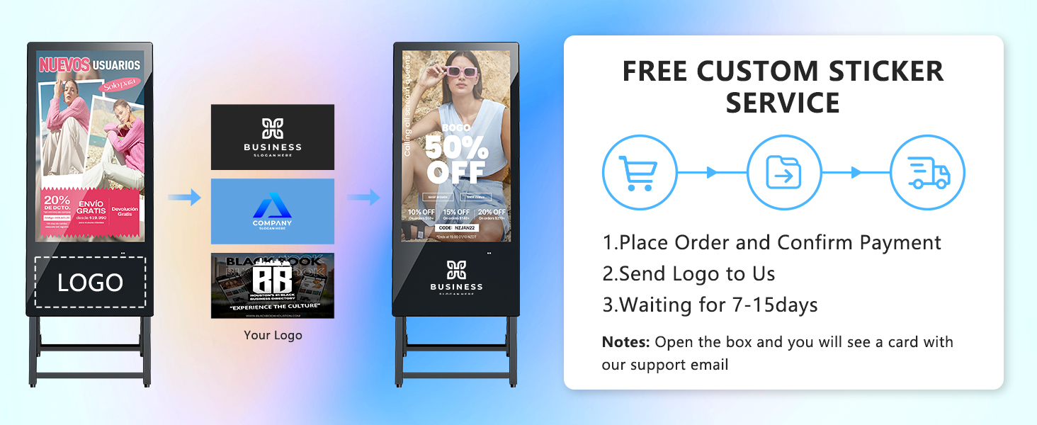 Outdoor digital signage