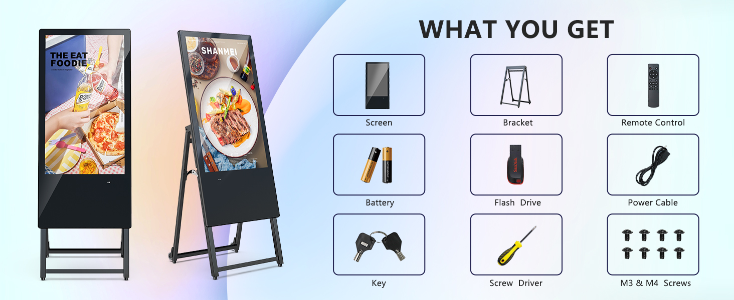 Outdoor digital signage