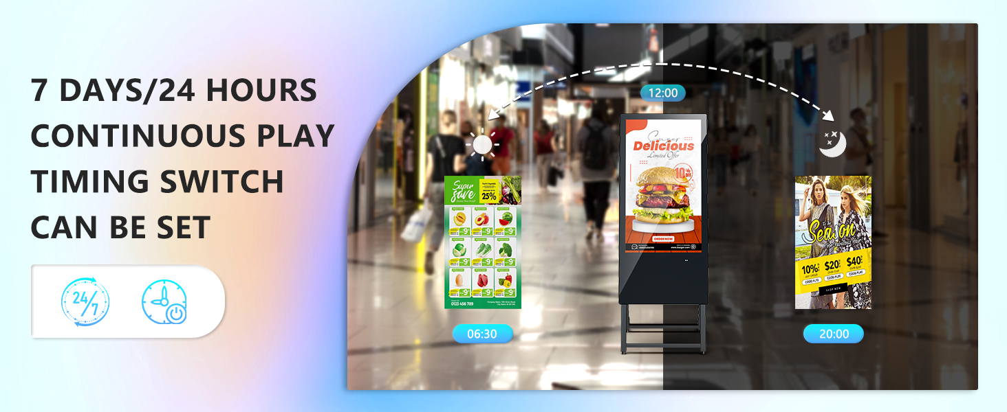 Outdoor digital signage