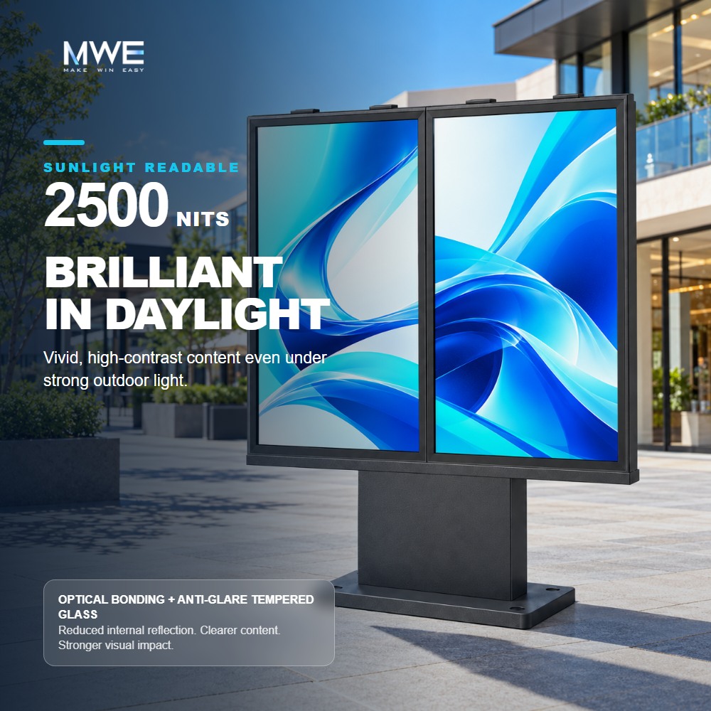 Outdoor digital signage