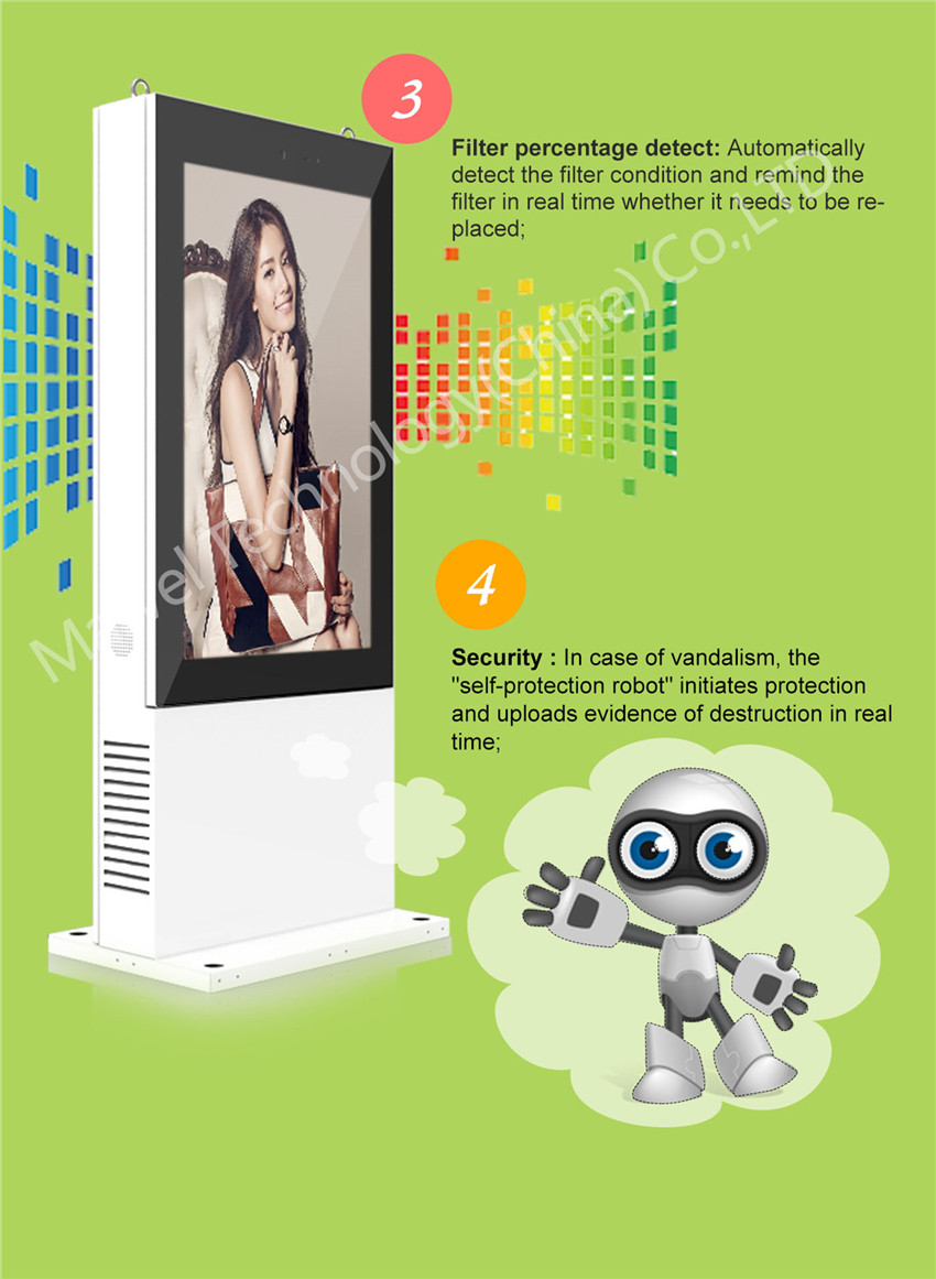 Outdoor digital signage