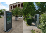 Outdoor advertising machines